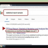 Stesura di un report statistico