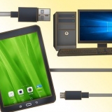 Collegamento di un tablet a un computer