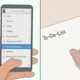 Crea una lista di cose da fare