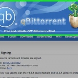 Crea un torrent