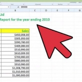 Crea un'analisi delle tendenze in excel
