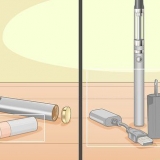 Ricarica di una penna vaporizzatore