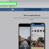 Crea un account vk