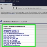 Aggiungi una password a un file rar