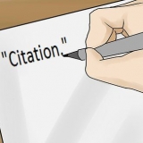 Citando un dizionario