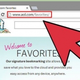 Sposta i preferiti in aol