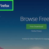 Installa firefox