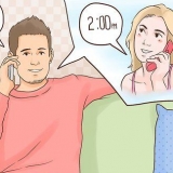 Flirtare con una ragazza al telefono