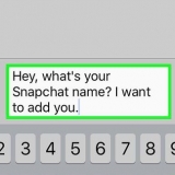 Flirtare su snapchat