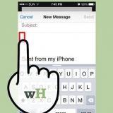 Invia foto e video come allegati e-mail su iphone o ipad