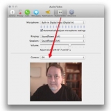 Scattare foto con skype