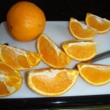 Preparare la buccia d'arancia zuccherata