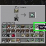 Fare il vetro in minecraft