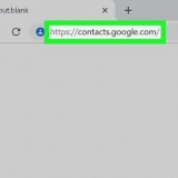 Ripristinare i contatti di google