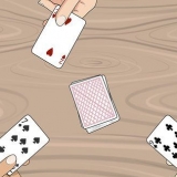 Giocare al gioco di carte palace