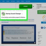 Modifica il suono di avvio di windows