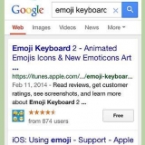 Attivazione della tastiera con le emoticon emoji in ios