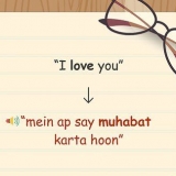 Dire ti amo in urdu