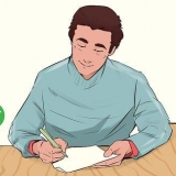 Richiedi un rinvio in una lettera