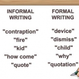 Evitare la scrittura informale in inglese