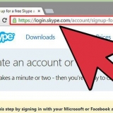 Accedi a skype