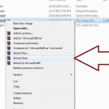 Apri i file iso