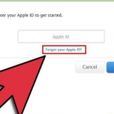 Reimposta il tuo id apple