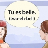 Sei bellissima dire in francese