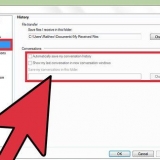 Trova la cronologia delle chat in msn messenger