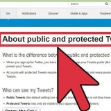 Rendere privato il tuo account twitter