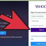 Cambia la tua password su yahoo