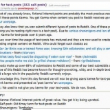 Raccogliere karma su reddit