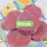 Bistecca rotonda alla griglia