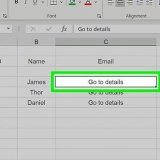 Aggiungi collegamenti in excel