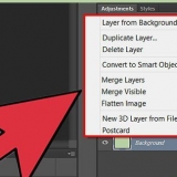 Unisci livelli in photoshop