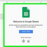 Rimuovi le righe vuote in fogli google