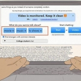 Incontra ragazze su omegle e chatta con loro