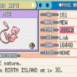 Ottenere mew in pokémon rosso fuoco