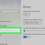 Modifica le impostazioni del mouse