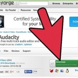 Unisci i brani sul tuo pc con audacity