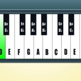 Impara le note su un pianoforte o una tastiera