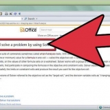 Utilizzo del risolutore in microsoft excel