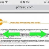 Leggi i pdf su un iphone