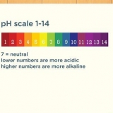Leggi le strisce reattive per il ph