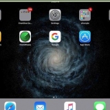 Metti le icone sul desktop di un ipad