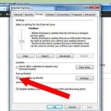 Blocca i popup su internet