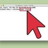 Apri le applicazioni usando terminale su un mac