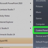 Disinstalla i programmi in windows 7