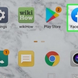 Utilizzo dei codici qr su facebook su un dispositivo android