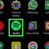Nascondi gli artisti riprodotti di recente su spotify su android